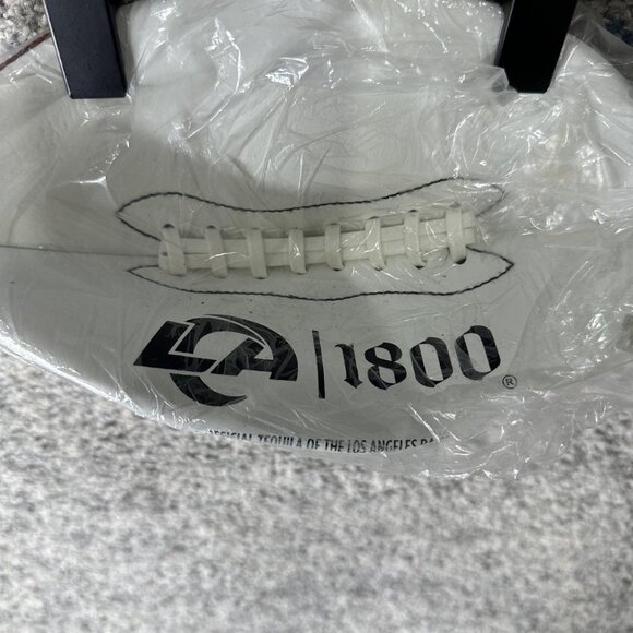 Los Angeles Rams NFL Inflatable Football 1800 Tequila Promo White - Picture 2 of 6